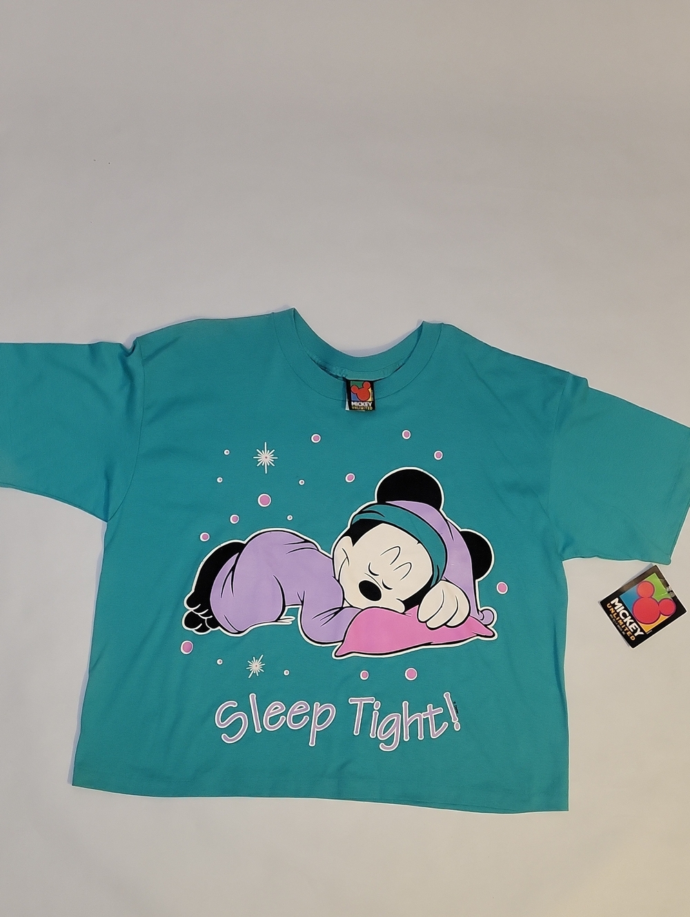 NWT 90s Disney Minie Mouse Shirt Single-Stitch Deadstock Mickey Unlimited Large